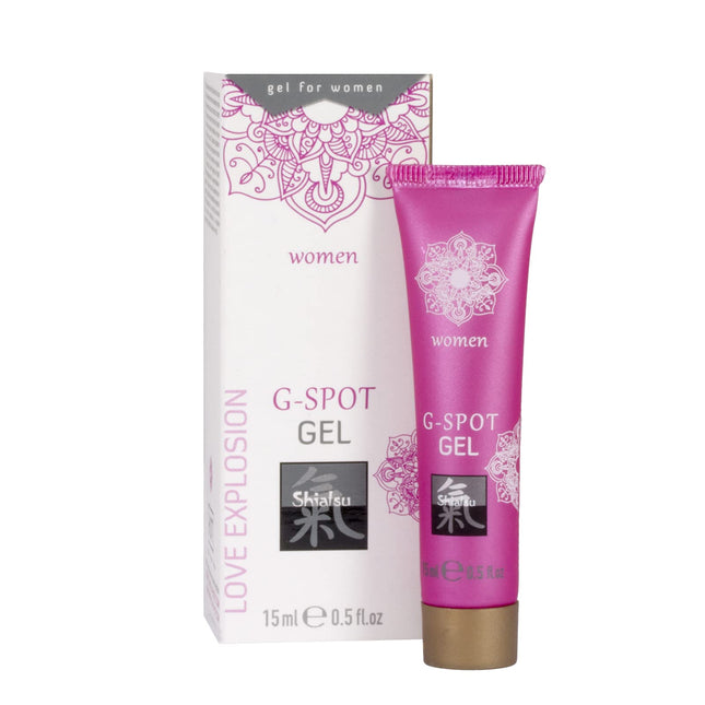 Šiatsu - G punkta stimulējošs gels sievietēm 15g Veicina orgasmu, vēlmi un kaisli, vairāk mitruma, sievietes libido