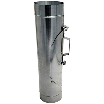 zbs24 notekcaurules vārsts 100 mm no titāna cinka, bez lapu sieta, konisks dizains ērtai uzstādīšanai