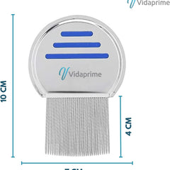 Vidaprime UTIS un GNĪDU ĶEMME - Profesionāla utis un gnīdu ķemme - Utis un gnīdu ķemme - Utu un gnīdu ārstēšanas likvidēšana - Utis un gnīdu ķemme ar rievotiem zariem - PRETUTU UN PRETGŅĪDU ĶEMME