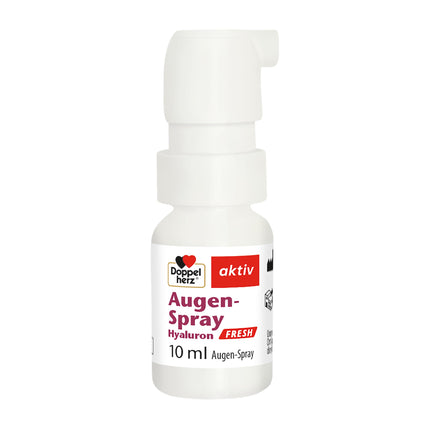 Doppelherz acu aerosols Hyaluron Fresh - vidēji smagas acu sausuma simptomu mazināšanai - bez konservantiem - 10 ml