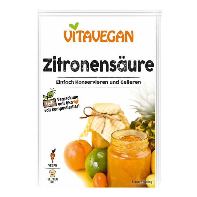 Vitavegan - citronskābe - 10 g - 20 iepakojums