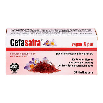 Cefasafra cietās kapsulas, 50 gab.