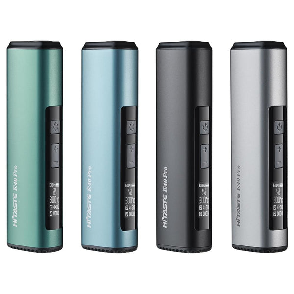 HI TASTE E40 Pro tabakas sildītājs, kas saderīgs ar IQOS ILUMA TEREA, lieliska garša, 3200 mAh liela baterija, žāvēšanas funkcija, dzidrs OLED displejs, metāla apdare (metāla melna)