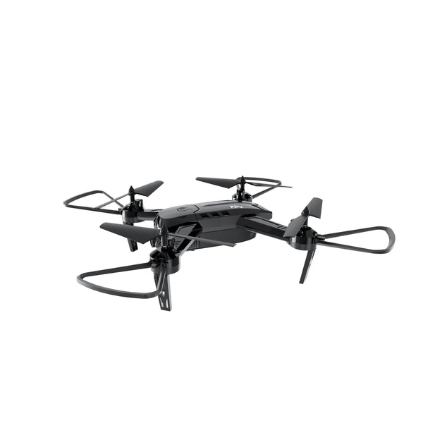 Wipkviey T6 drons ar kameru, melns 1080P, RC salokāms FPV kvadrokopters ar 2 baterijām, 26-30 min. Lidojums, 3D apvēršana, bezgalvas režīms, C0