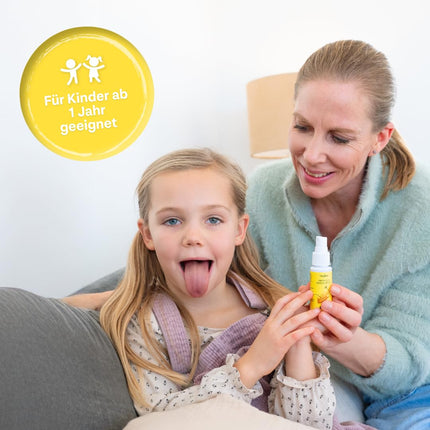 heybee® Propolisa imūnsprejs ar D vitamīnu, 30 ml - mutes dobuma aerosols bērniem un pieaugušajiem, nomierinošs rīklei un rīklei + stiprina imūnsistēmu, sastāvdaļas no ilgtspējīgas biškopības