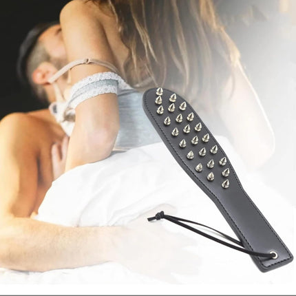 SUPKTHDY SM pēršanas paliktnis, ekstrēms kniedēts pātagas gabals, BDSM verdzība ādas erotiska pēršana flogger pātaga pieaugušajiem erotiska seksa rotaļlieta pāriem fetišs cosplay erotiska pļauka