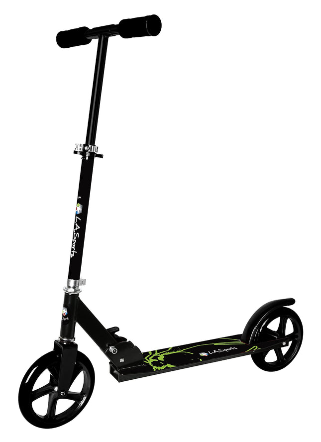 Alu-Scooter Onyx City-Scooter salokāms, regulējams augstums, lieli XL riteņi 200 mm