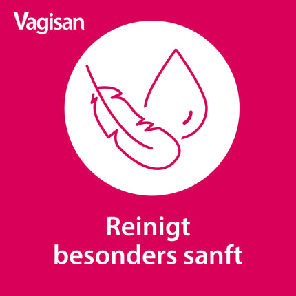 Vagisan intīmās zonas mazgāšanas losjons - 2x 200 ml | Maigai intīmās zonas attīrīšanai sausuma, niezes un dedzināšanas gadījumā | Novērš infekcijas un ādas kairinājumus