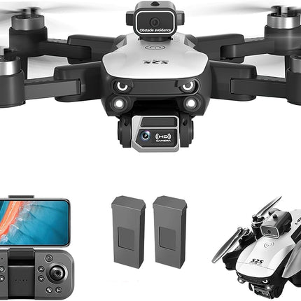 OBEST drons ar 4K kameru, bezkontaktu motora drons, FPV salokāms kvadrokoptera drons ar 360° aktīvu šķēršļu novēršanu, bērnu un pieaugušo rotaļlietas un dāvanas