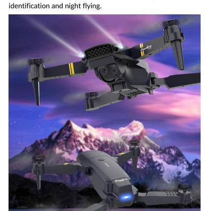Drons ar kameru 4K pilns komplekts Airon drons bērniem un pieaugušajiem Raptor 8K drons Mini drons salokāms kvadrokopters, 120° panorāmas režīms, palēninātas kustības režīms, 360° rotācija
