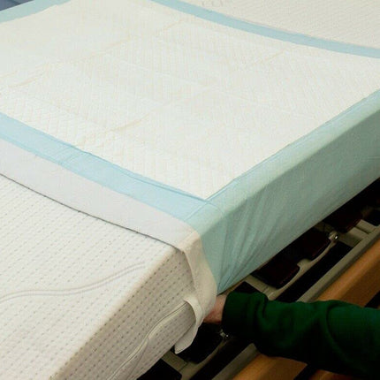 Medi-Inn SAP Plus Premium medicīniskie apakšpaklājiņi un pārtinamās ieliktnīši ar superabsorbentu (Izmērs: 70 x 175 cm, 15 gabali)