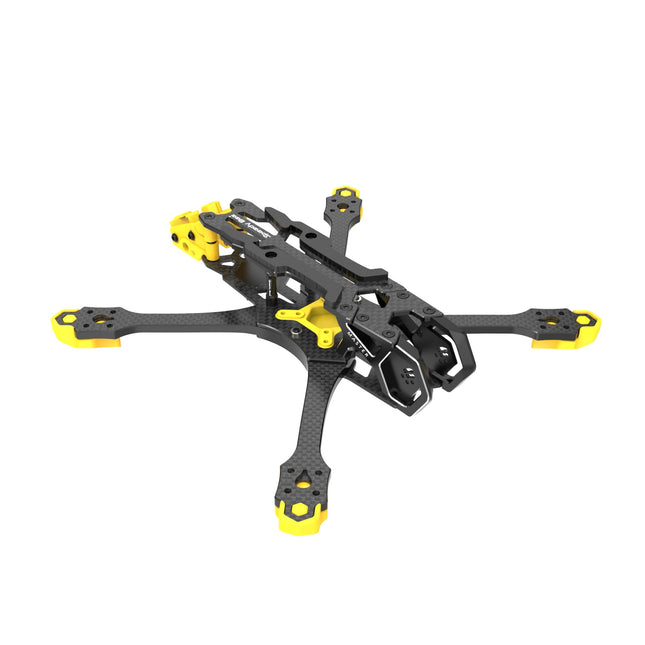Master 5 FPV drona rāmis — 5 collu sacīkšu frīstaila kvadraciklu komplekts ar triecienizturīgu konstrukciju, vairāku kameru stiprinājumu, alumīnija siltuma izkliedes moduli DJI Air Unit O3 FPV FC ESC VTX ANTENAI, GPS