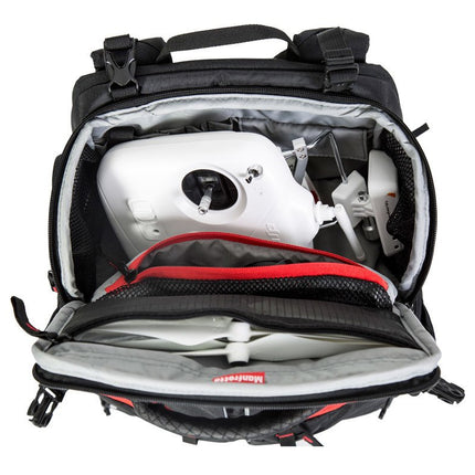 DJI mugursoma Phantom 1, Phantom 2 un Phantom 3 sērijas UAV gaisa kvadrokoptera dronam - melna