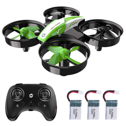 Holy Stone HS210 mini drons bērniem un pieaugušajiem, iekštelpu rotaļlietas, RC kvadrokopters, plakans zēniem un meitenēm, ar automātisko lidošanu, 3D pagriezienu, 3 baterijām un bezgalvas režīmu, rotaļlietas mazuļiem,