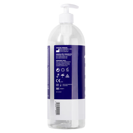 Loovara Sensitive lubrikants 1000 ml, alveja - Long Night Strength - XXL pudele, saderīga ar prezervatīviem, jutīgai ādai, pH optimizēts, dermatoloģiski pārbaudīts, dabīgas sastāvdaļas, uz ūdens bāzes