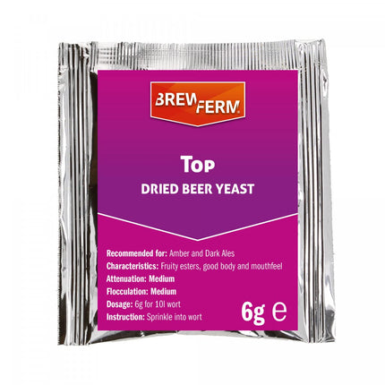 Brewferm "Top" 6 g augšējās fermentācijas alus raugs