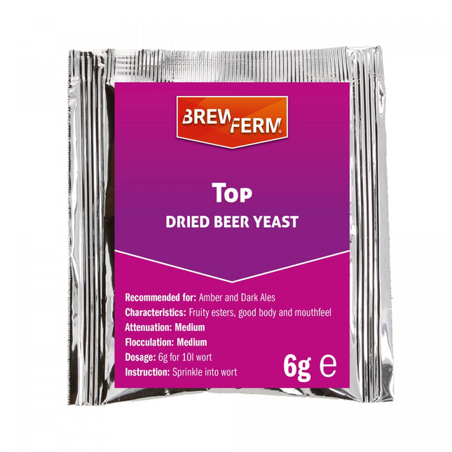 Brewferm "Top" 6 g augšējās fermentācijas alus raugs