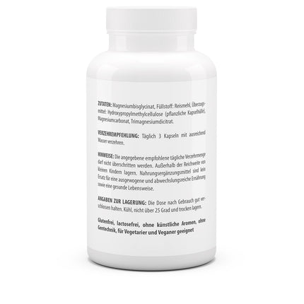 vitaworld Magnija bisglicināts Plus, 333 mg tīra magnija dienā, vegāns, 120 kapsulas