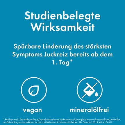 Posterisan acute 50 mg/g rektālā ziede ar aplikatoru: Ātra sāpju un stipras niezes mazināšana, 25 g