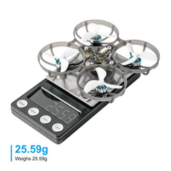 BETAFPV Meteor75 Pro bezkontaktu kvadrokopters ar Matrix 1S ​​​​3IN1 HD FC, 1102 22000KV motoru, 45 mm 3 lāpstiņu propelleriem, kas saderīgs ar O4 gaisa bloku, FPV filmu veidošanas entuziastiem, lidojumiem telpās un ārā - PNP