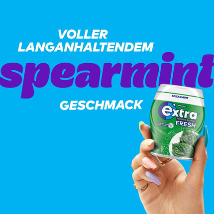 Extra Professional košļājamā gumija, svaiga zaļā piparmētra, 50 dražejas