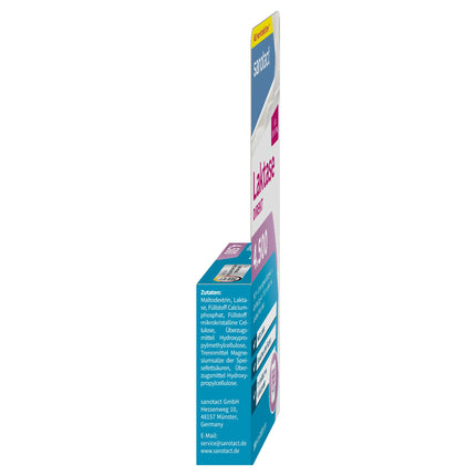 sanotact Lactase Direct 4500 mini tabletes – 100 gab. | Laktozes nepanesības gadījumā | Tūlītēja iedarbība | Var lietot bez ūdens | Praktisks dozators ar klikšķi