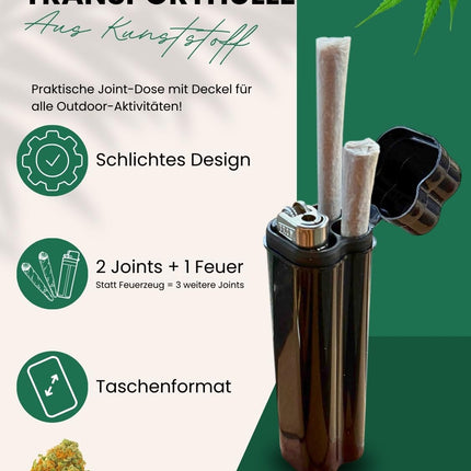 EKNA 3-in-1 savienojuma maciņš smaku izolēšanai - savienojuma maciņš - uguns un savienojumu uzglabāšanai - pārnēsāšanas maciņš savienojums - transporta konteiners ūdensizturīgs un diskrēts - ideāli piemērots ceļojumiem un aktivitātēm brīvā dabā