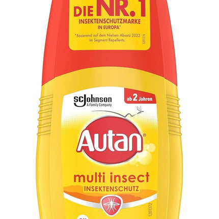 Autan Protection Plus daudzfunkcionāls kukaiņu atbaidīšanas līdzeklis 100 ml - 3 gabali iepakojumā