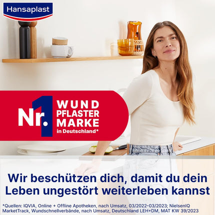Hansaplast trokšņu slāpēšanas ausu aizbāžņi (6 gab.), maiga dzirdes aizsardzība, ideāli piemērota gulēšanai un atpūtai, ausu aizbāžņi samazina troksni par 33 dB