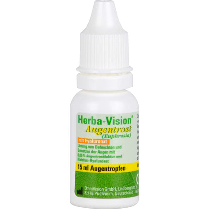 Herba-vision acu pilieni "Eyebright", 15 ml