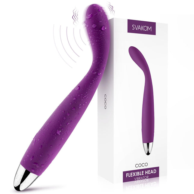 SVAKOM COCO vibratori viņai, 8 sekundes līdz orgasmam, dildo erotiska seksa rotaļlieta pāriem un sievietēm, vibrators ar vilces funkciju, klitora G-punkta stimulators, anālais vibrators