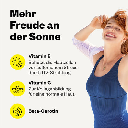Avitale Calcium Sun 500 Direct - Lai sagatavotu ādu saulei, satur 500 mg kalcija un 6 mg beta-karotīna, kā arī C, D3 un E vitamīnus, 150 g
