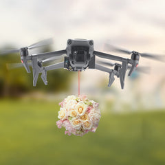Drona nolaišanās sistēma DJI Mavic 3, liela darbības rādiusa kravas piegāde, transportēšanas ierīce, palaišanas un nolaišanas iekārta ar pagarinātu nolaišanās aprīkojumu ziedu piegādei, gredzenu piegādei, kāzām, reklāmai