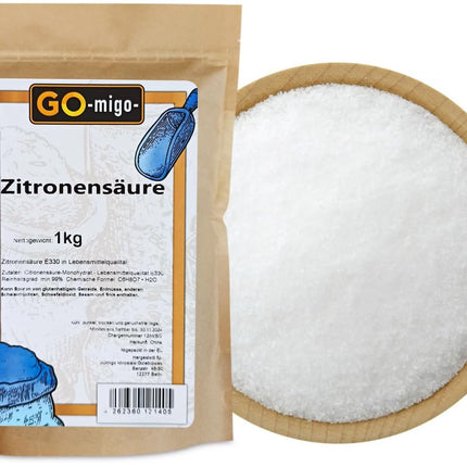 1 kg citronskābes E330 pārtikas kvalitātes 1000 g