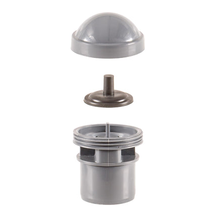 ScarMaxx - Cauruļu aerators DN 50 - Membrānas izplūdes vārsts kanalizācijai - Ventilācijas vārsts - Izturīga plastmasa - Efektīva spiediena regulēšana kanalizācijas sistēmās