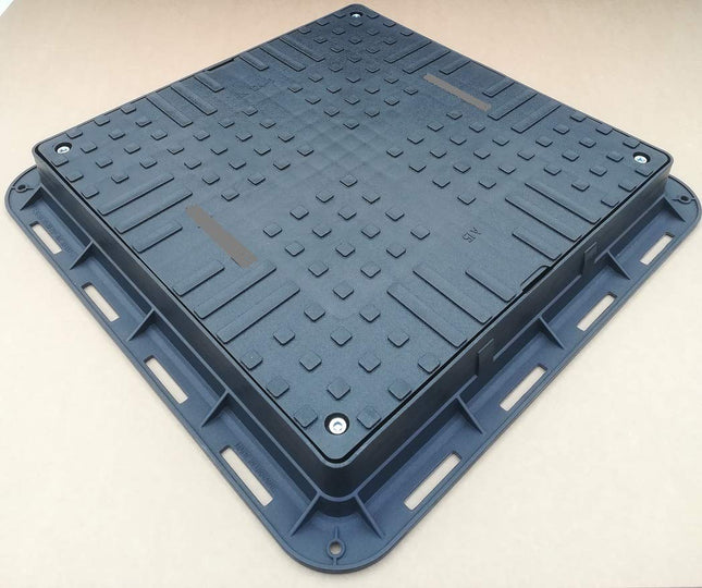 Lūkas vāks 700 mm x 700 mm pārbaudes šahtas lūkas vāks KG cauruļu akas vāks drenāžas vāks