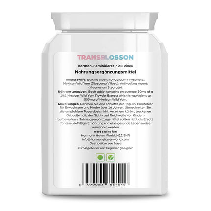 TransBlossom MTF 30 tabletes - sievietēm, uztura bagātinātājs