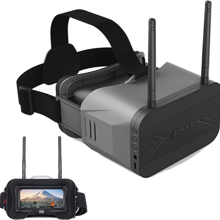 EMAX FPV drona EZ Pilot Pro RTF komplekts, pirmās personas skata droni ar 1200TVL E01 kameru, 25-100-200 VTX pārslēdzams, mini drons ar brillēm un E8 radio raidītāju bērniem, pieaugušajiem un iesācējiem