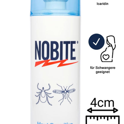 NOBITE Skin Sensitive kukaiņu atbaidīšanas līdzeklis lietošanai uz ādas (100 ml)