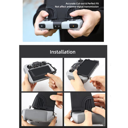 Taoke RC silikona saules aizsargs, salokāms saules aizsargs D-JI RC Mavic Mini 3 un Mini 3 Pro tālvadības pultij