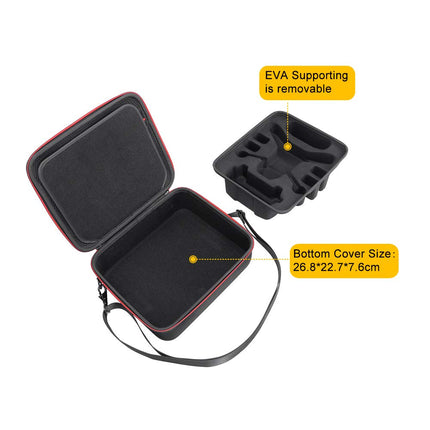RLSOCO soma DJI Mavic Mini dronam — piemērota Mavic Mini piederumiem: Mavic Mini futrālis, kontrolieris, 8 baterijas, lādētājs, propelleris