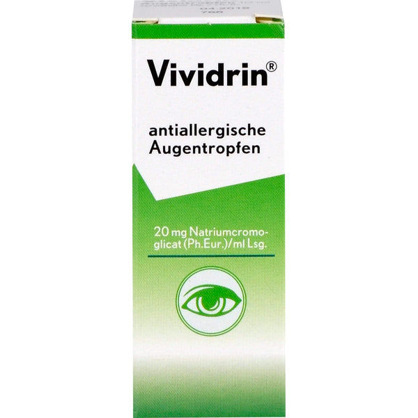 VIVIDRIN antialerģiski acu pilieni 10 ml