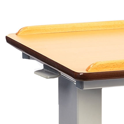 NRS EasyLift virsgultas/virskrēsla galdiņš dižskābarža krāsā N43553 - standarta pamatne, īpaši zems