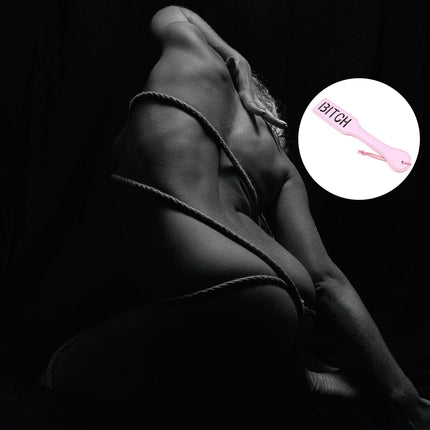Paddle Sex SM, ādas airēšanas pātaga, erotiska, BDSM pātaga, seksa rotaļlietu airēšana pāriem (rozā)