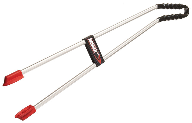 Palīdzības rokas kompānijas Ranger Max knaibles - atkritumu savācējs ar izliektu rokturi, 89 cm, jaudīgs atkritumu savācējs, garš rokas atkritumu savācējs pieaugušajiem, āra atkritumu savācējs