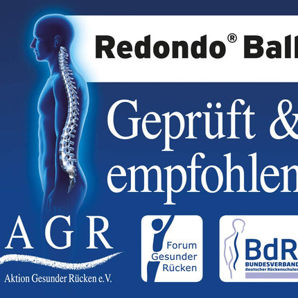 TOGU Redondo bumba 22 cm, zila, vingrošanai, Redondo bumba, Pilates, joga, rehabilitācija
