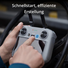 DJI RC 2, 20 km O4 pārraide, 5,5 collu Full HD ekrāns, vieda tālvadības pults droniem