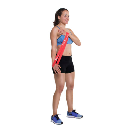 Panathletic fitnesa siksniņas, 5–5 dažādu spēku komplekts, vingrojumu instrukcijas, e-grāmata vācu valodā, soma – 5X fitnesa siksna, vingrošanas siksna, pretestības siksna
