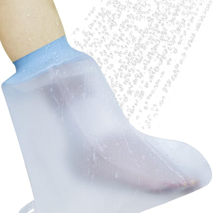 CureSquad dušas aizsargs pēdai, ūdensnecaurlaidīgs pēdu pārvalks dušai, mīksts, ērts ģipša pārvalks pēdai, potīšu ģipša pārvalki dušai pieaugušajiem, atkārtoti lietojams ģipša aizsargs, brūču kopšanas piederums