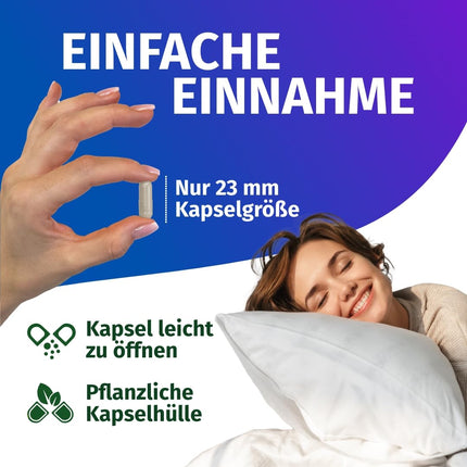 L-triptofāns — augsta deva: 700 mg kapsulā — 6 mēnešu krājumi (180 kapsulas) — vegāns un bez piedevām — aptiekas kvalitāte — Green Naturals®